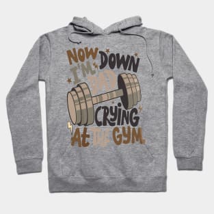 Down Bad Crying at the Gym Hoodie